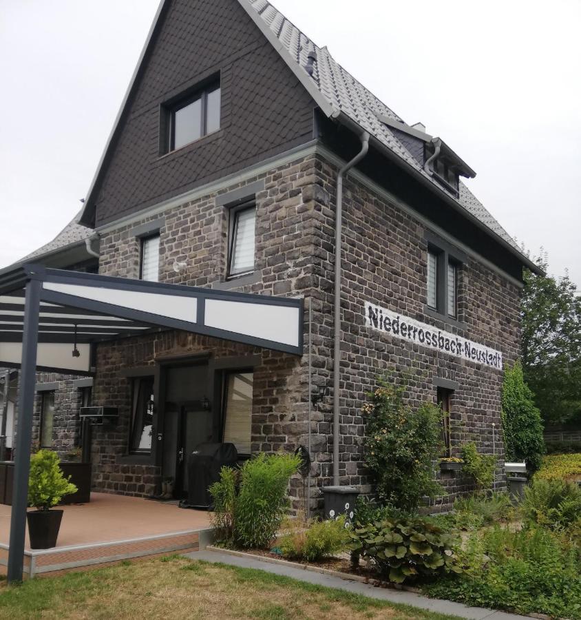 Fewo Im Alten Bahnhof Niederrossbach Exterior photo